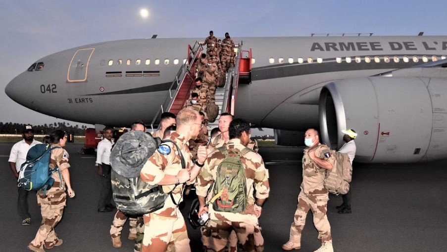 French Air Force Contingent Stops Over At IAF Base During Indo-Pacific Deployment