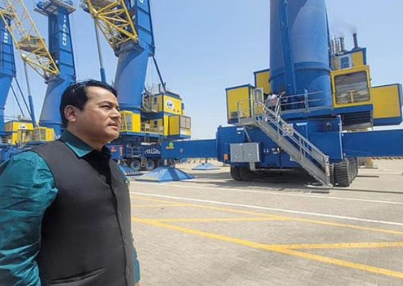 Union Minister Sarbananda Sonowal Visits Chabahar Port In Iran, Reviews Development