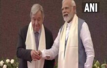 PM Modi Discusses Ukraine Situation With Visiting UN Chief In Gujarat