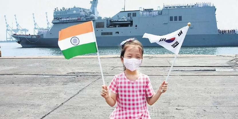 South Korean Navy Vessels Visit Chennai