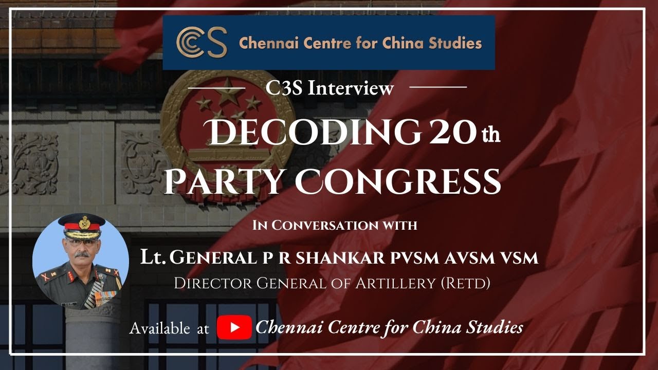 Decoding 20th Party Congress : Discussion with C3S