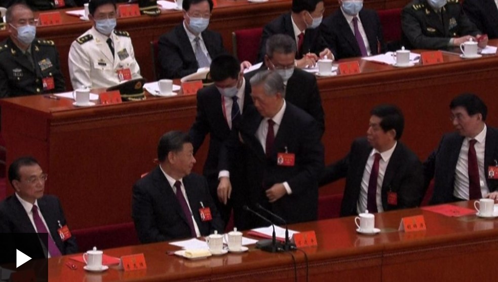 Hu Jintao: The Mysterious Exit Of China's Former Leader From Party Congress
