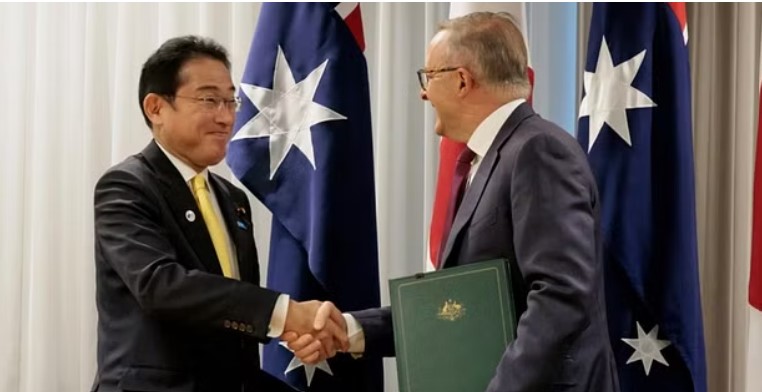 Japan, Australia Agree To Boost Defense Pact Amid China's Growing Threat In Asia-Pacific Region