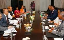 Rajnath Singh Meets African Counterparts Ahead Of India-Africa Defence Dialogue