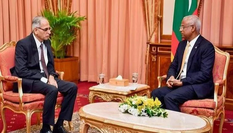 Foreign Secretary Kwatra Calls On Maldives President Solih; Holds Substantive Discussions On Bilateral Ties