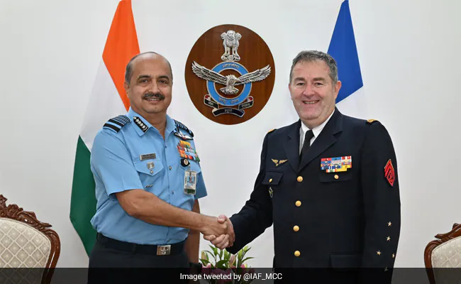 Air Force Chief Held Talks With His French Counterpart Over Military Cooperation