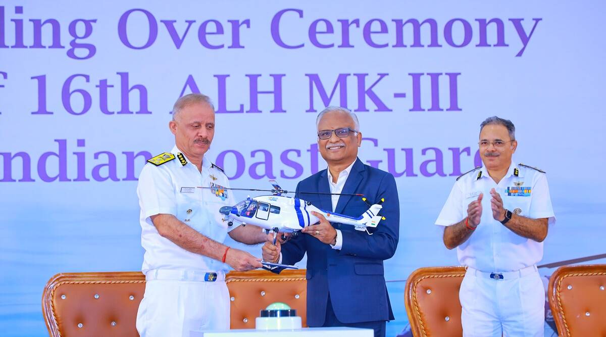 HAL Delivers 16th ALH Mk-III Helicopters To Indian Coast Guard, Receives Letter Of Intent For 9 More