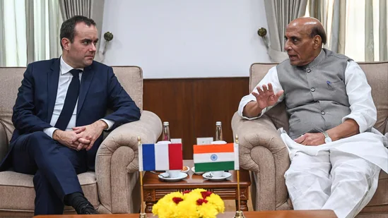 Rajnath Singh Co-Chairs India-France Annual Defence Dialogue With French Def Min