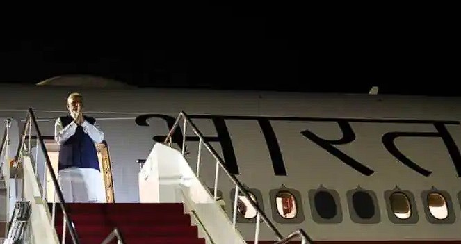 PM Modi Arrives In Bali For G20 Summit, Receives A Warm Welcome - Watch