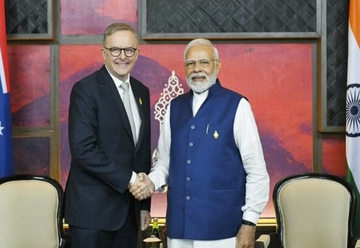 PM Modi Holds Meeting With Australian Counterpart Albanese On Sidelines Of G20 Summit
