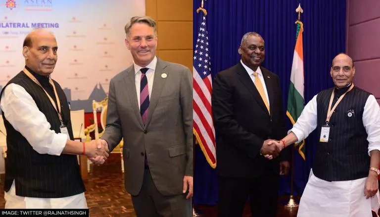 Rajnath Singh Meets Australian, US Counterparts, Discusses Boosting Defence Ties