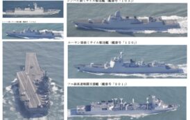 Chinese Liaoning Carrier Strike Group Now Operating In The Philippine Sea