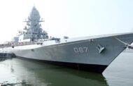 Stealth Guided Missile Destroyer Mormugao Commissioned Into Indian Navy