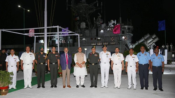 Defence Minister Reviews Operational Preparedness of Andaman Command in IOR