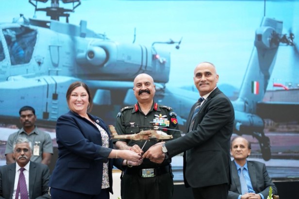 First Fuselage For Apache Helicopters Made By Tata Boeing In India Delivered