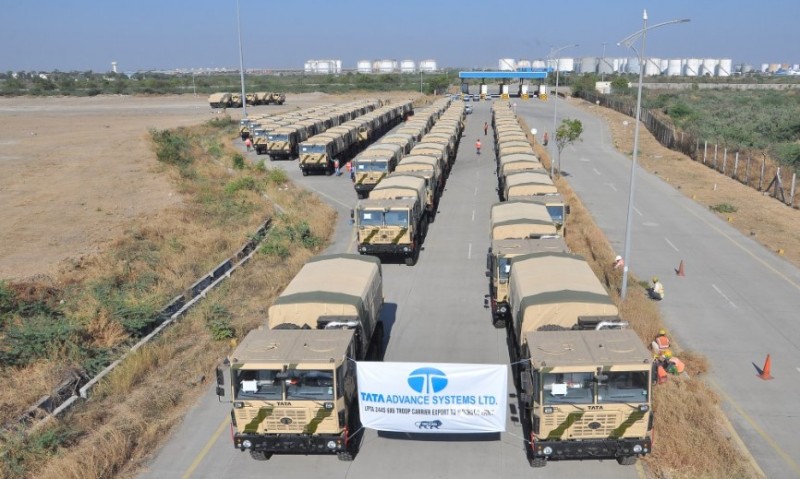 Morocco Receives 92 Military Trucks From India’s Tata Advanced Systems