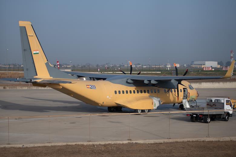 India’s First C295 Tactical Transport Breaks Cover In Seville