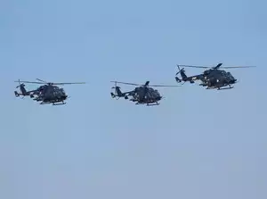 HAL, German Firm HENSOLDT To Jointly Produce Obstacle Avoidance System For Indian Helicopters