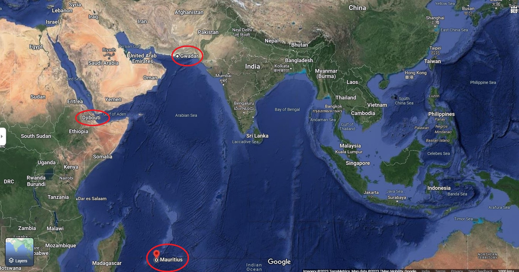 India, U.S. On Radar As China Plans To Control Arabian Sea From 3 Naval Bases