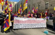 A Fight For Freedom: Tibetans Protest Against CCP In Vienna On National Uprising Day