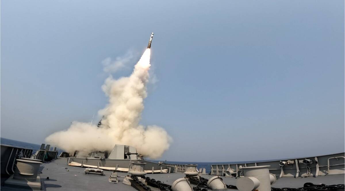 Navy Test-Fires Ship-Launched Version Of BrahMos Missile