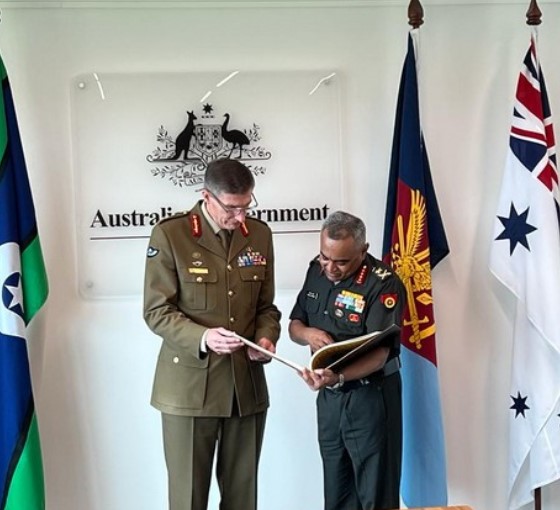 COAS General Manoj Pande Meets Australian Defence Forces Chief, Army Chief, Discusses Defence Cooperation
