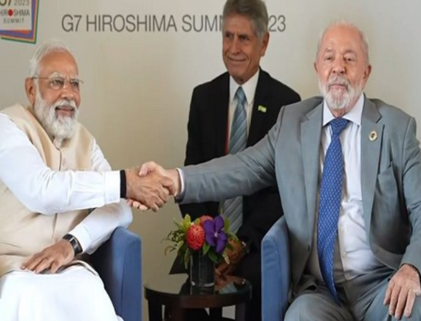 G7 Summit: PM Modi Holds Meeting With Brazil's President Silva