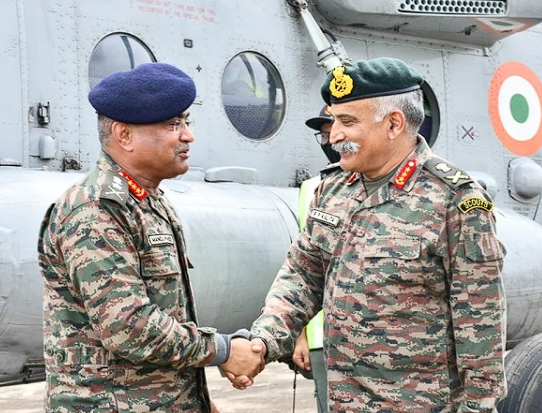 Indian Army Chief Gen Manoj Pande, Eastern Army Commander Gen Kalita Visit Violence-Hit Manipur