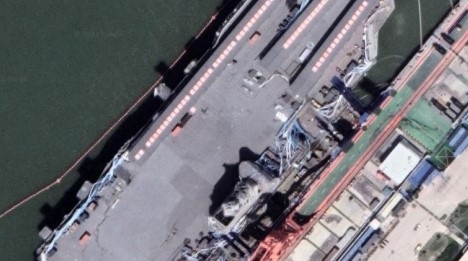 A Crack About 2 Meters Long Appeared On The Deck Of The Newest Chinese Aircraft Carrier Fujian