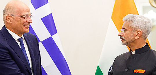 India, Greece Undertake Comprehensive Review Of All Aspects Of Bilateral Relations