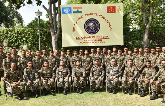 India Participates In Multinational Peacekeeping Exercise In Mongolia