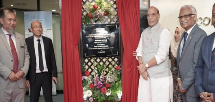 Rajnath Singh Inaugurates HAL’s Regional Office In Kuala Lumpur