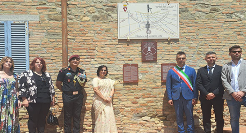 Italy Honours Indian Army's Contribution In 2nd World War