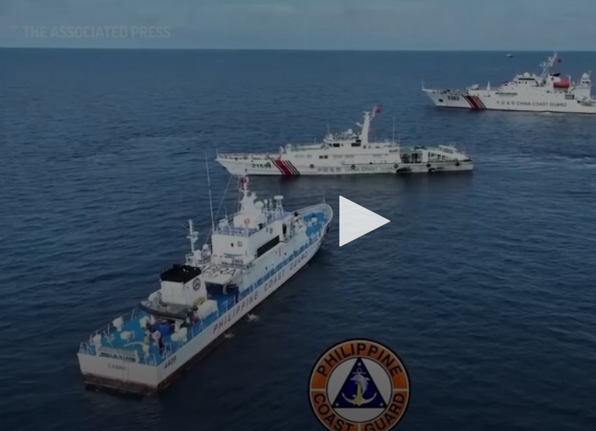 Philippine Supply Boats Breach A Chinese Coast Guard Blockade In The Hotly Contested South China Sea