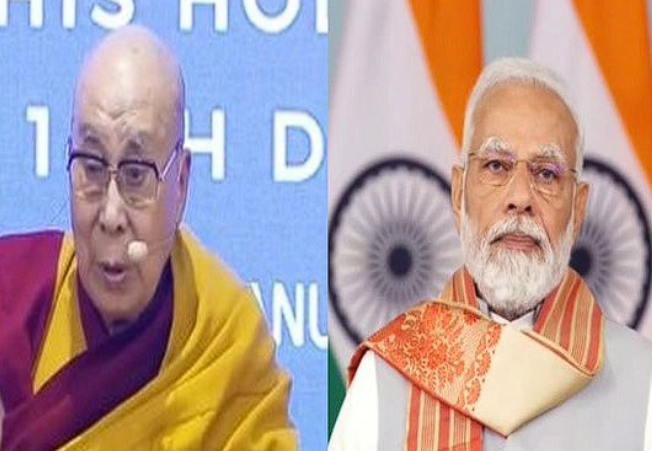 Dalai Lama Extends Birthday Greetings To PM Modi, Wishes For Continued Good Health