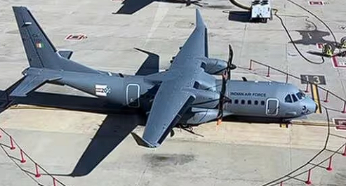 IAF’s Newest Transport Aircraft C-295 Lands In Vadodara, To Be Inducted Next Week