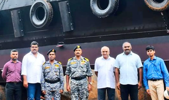 Indian Navy Gets 3rd Missile-Cum-Ammunition Barge