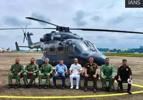 After Combat Ship, Indian Navy's Advanced Light Helicopter Reaches Sri Lanka