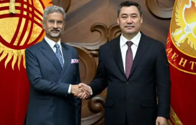 Jaishankar, Kyrgyzstan President Discuss Ways To Boost Bilateral Cooperation In Bank, Energy Sectors