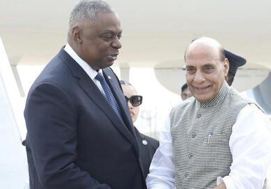 US Defence Secretary Lloyd Austin Reaches New Delhi For India-US 2+2 Dialogue