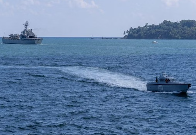 UK Warship HMS Spey Makes Inaugural Visit To Andaman And Nicobar Islands