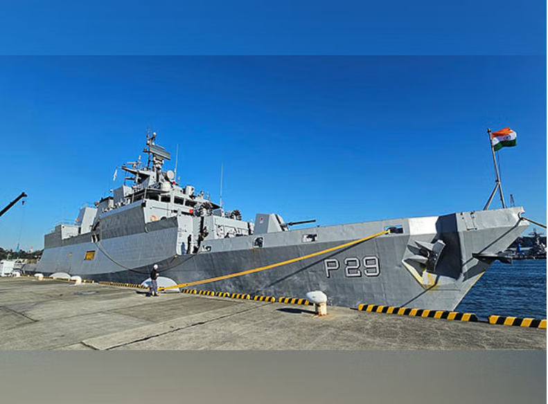 INS Kadmatt Enters Japan For Operational Turnaround, Set To Celebrate Navy Day In Yokosuka