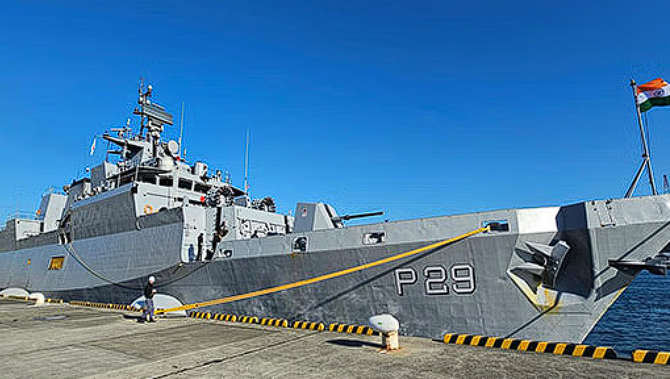 INS Kadmatt Enters Japan For Operational Turnaround, Set To Celebrate Navy Day In Yokosuka