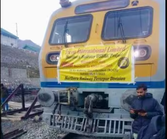 Jammu: Trial Run Of First Electric Engine Train On Banihal-Khari Stretch Conducted Successfully