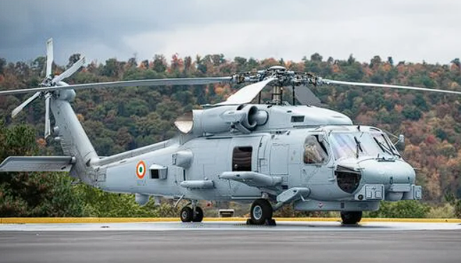 Six MH-60R Multirole Helicopters Delivered To Indian Navy