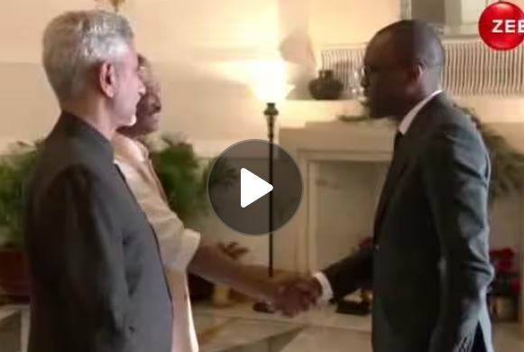 Benin’s Foreign Minister Olushegun Adjadi Bakar Meets EAM Dr S Jaishankar For Official Visit | Delhi