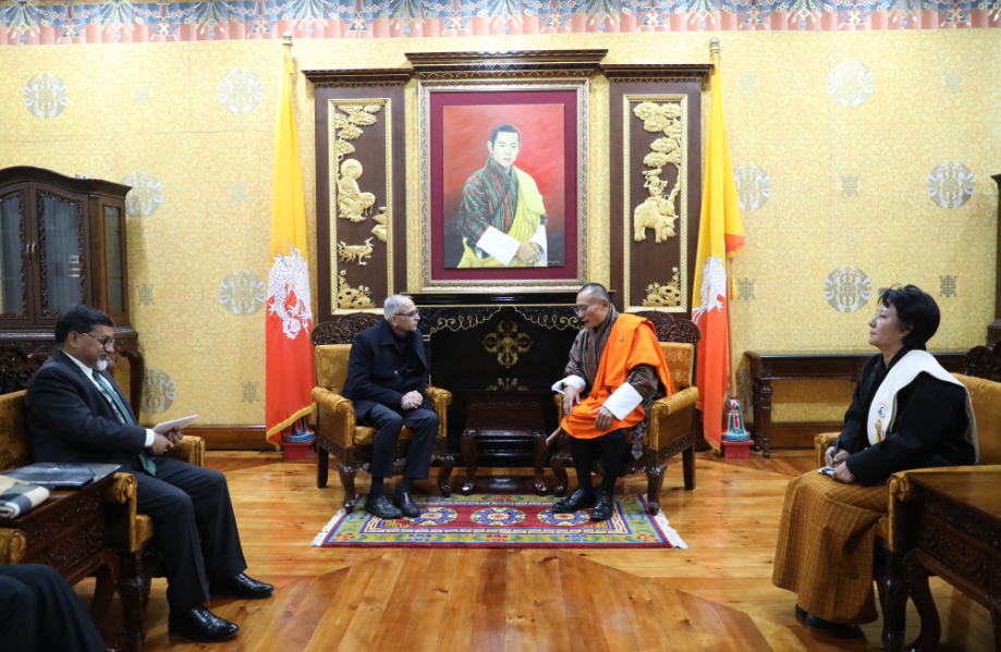 Foreign Secy Kwatra Affirms India’s Commitment To Collaboration In Meeting With Bhutanese PM