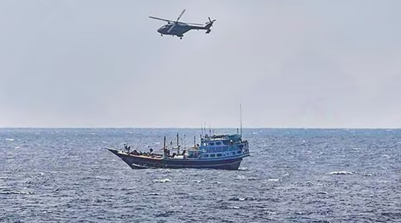 Indian Navy Foils Yet Another Piracy Attempt; Rescues Pak, Iranian Crew