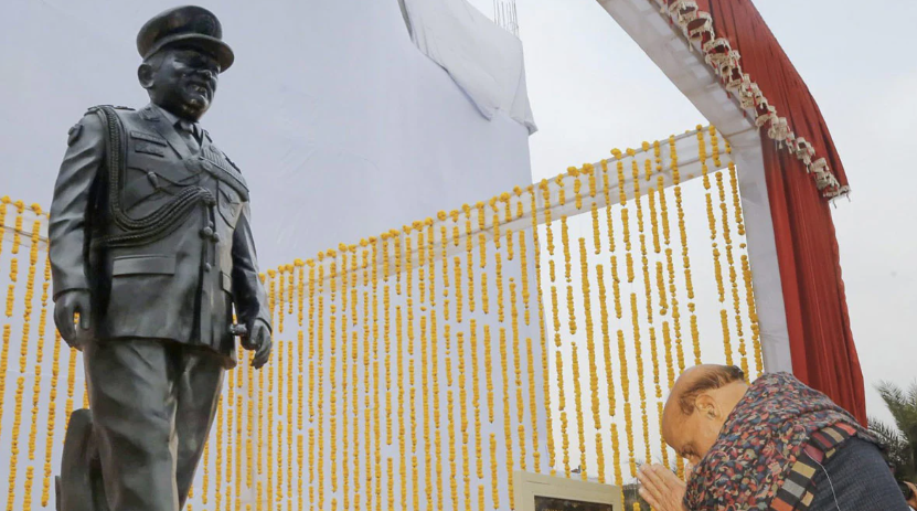 Statue Of India’s First Chief Of Defence Staff Late Gen Bipin Rawat Unveiled In Dehradun
