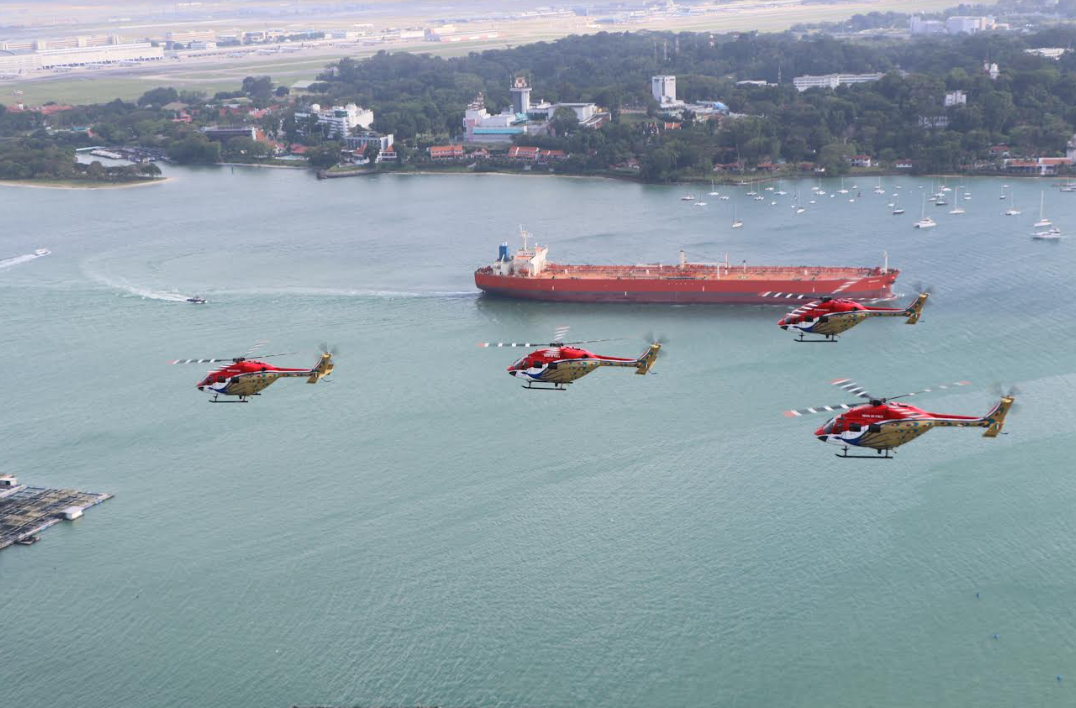 ‘सिंगापूर एअरशो 2024'साठी सारंग हेलिकॉप्टर टीम सज्ज